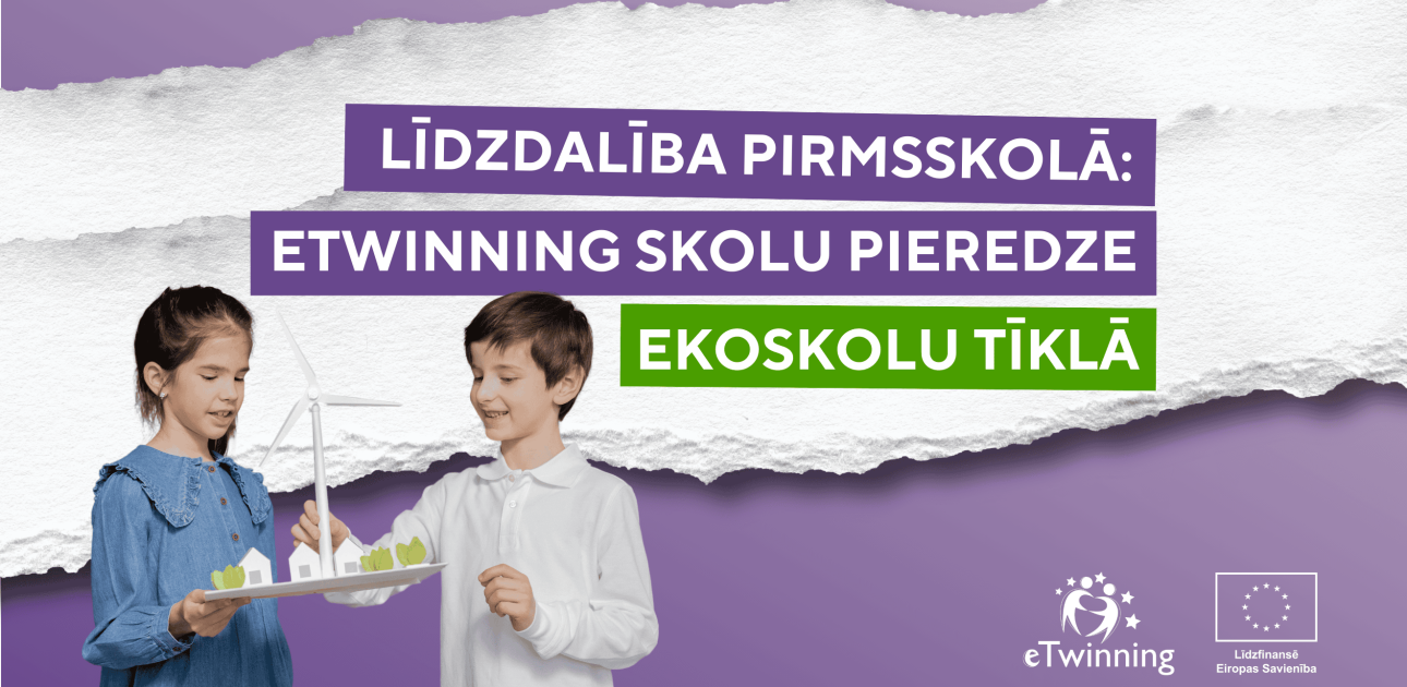 Aicina piedalīties pieredzes apmaiņas vebinārā par to, kā pirmsskolā mācīt līdzdalību caur dabas un ilgtspējas prizmu 