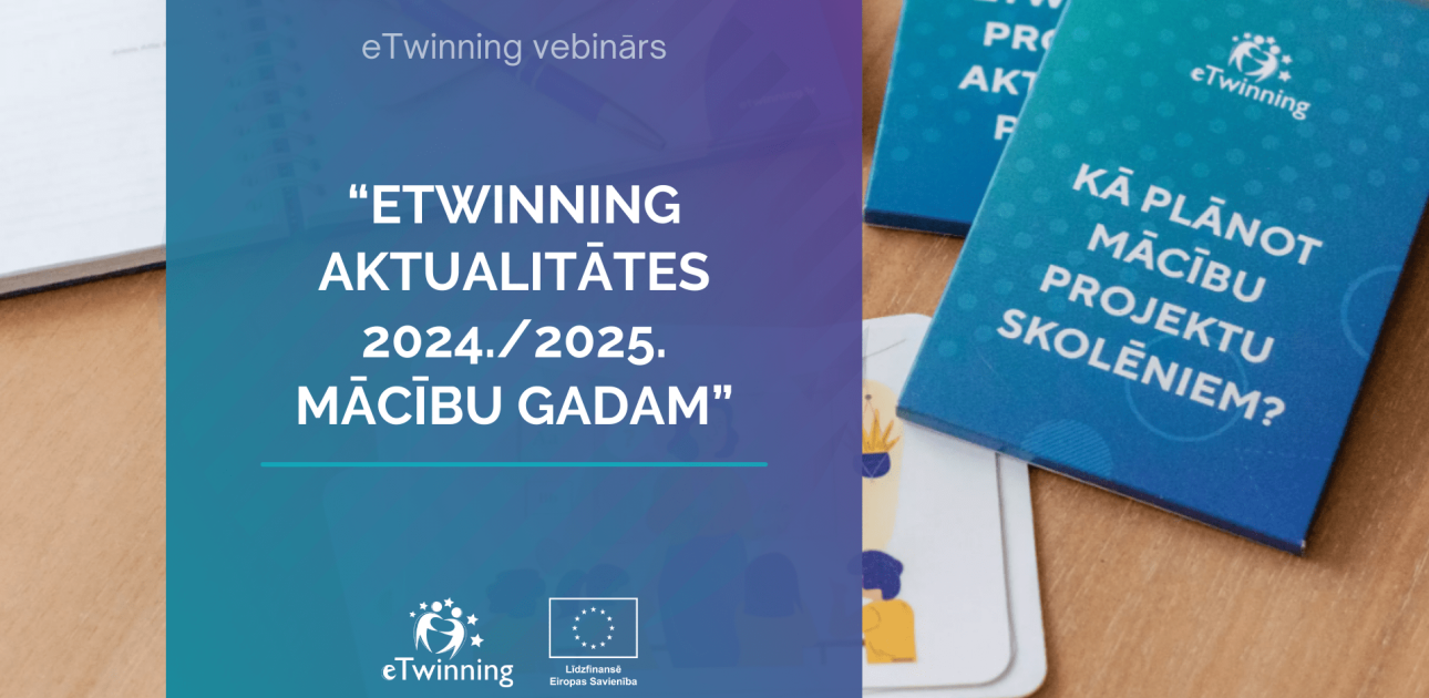 Pieejams ieraksts no vebināra par nākamā mācību gada eTwinning aktualitātēm